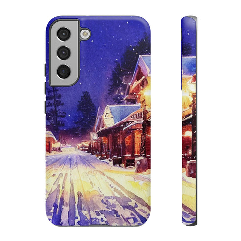 Estes Park After the Christmas Parade - Impact Resistant Phone Case Samsung Galaxy S22 Plus Matte